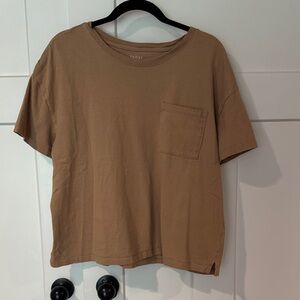 Time and Tru Pocket semi cropped T-Shirt Size XL